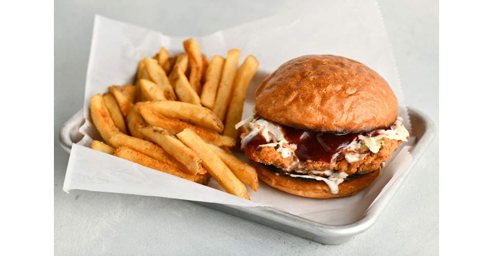BBQ Ranch Chicken Sandwich Combo Meal from Crispy Boys Chicken Shack - George St in La Crosse, WI