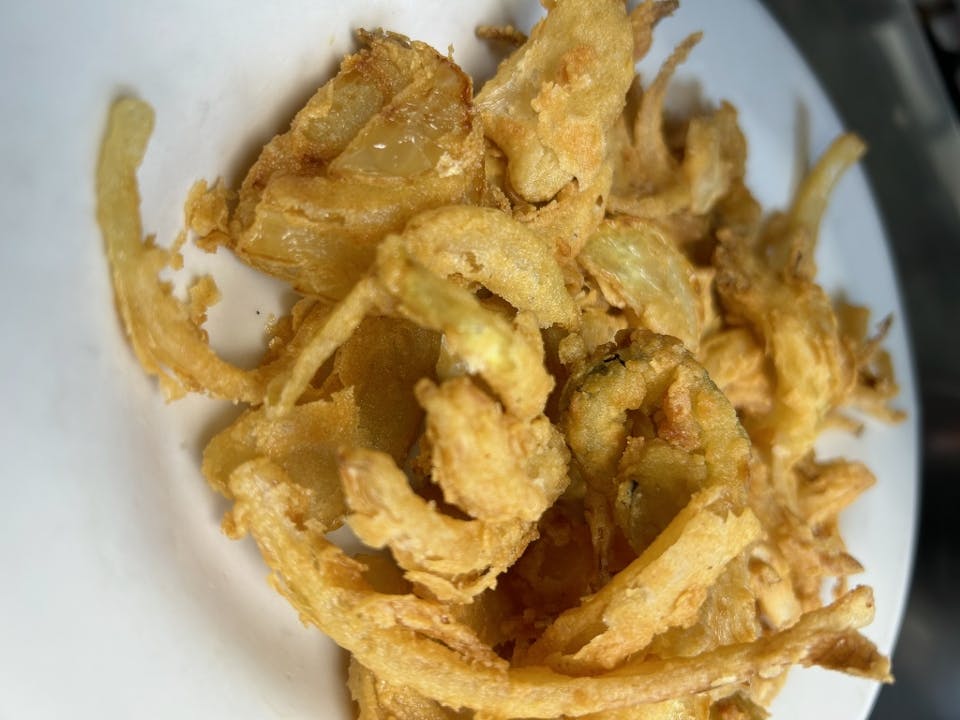 *Onion Straws from All American Steakhouse in Ellicott City, MD