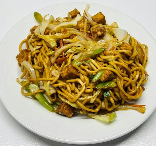 Tofu Lo Mein from Happy Wok - Elmwood Ave in Middleton, WI
