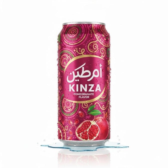 Kinza soda from HalalFlame - N Broad St in Meriden, CT