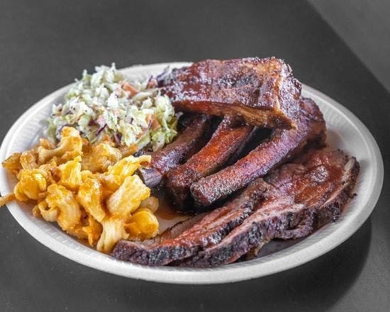 Tri-Tip & Ribs Baby Rack Pork *** from All American BBQ in West Hills, CA