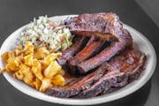 Tri-Tip & Ribs Baby Rack Pork *** from All American BBQ in West Hills, CA