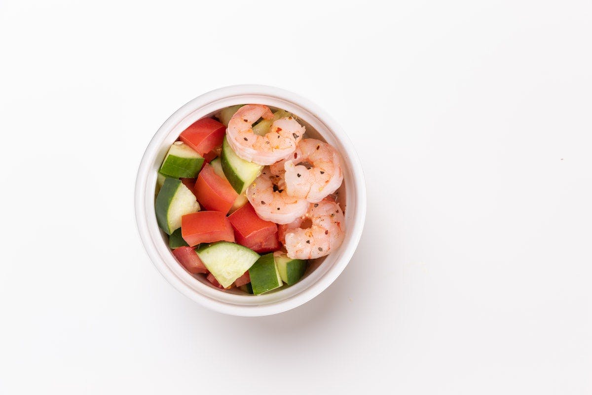 Shrimp and Cucumber/Tomato from Saladworks - E Main St in Middletown, DE