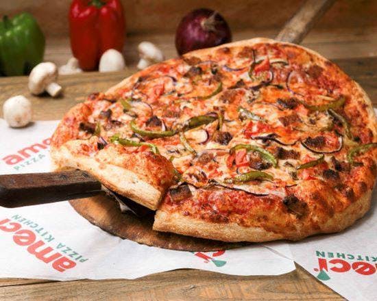 Eggplant Delight Pizza from Ameci Pizza & Pasta - Lake Forest in Lake Forest, CA