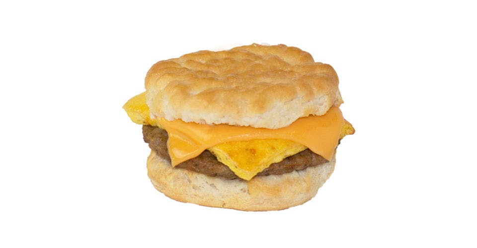Sausage, Egg & Cheese Biscuit from Champs Chicken - Dubuque in Dubuque, IA