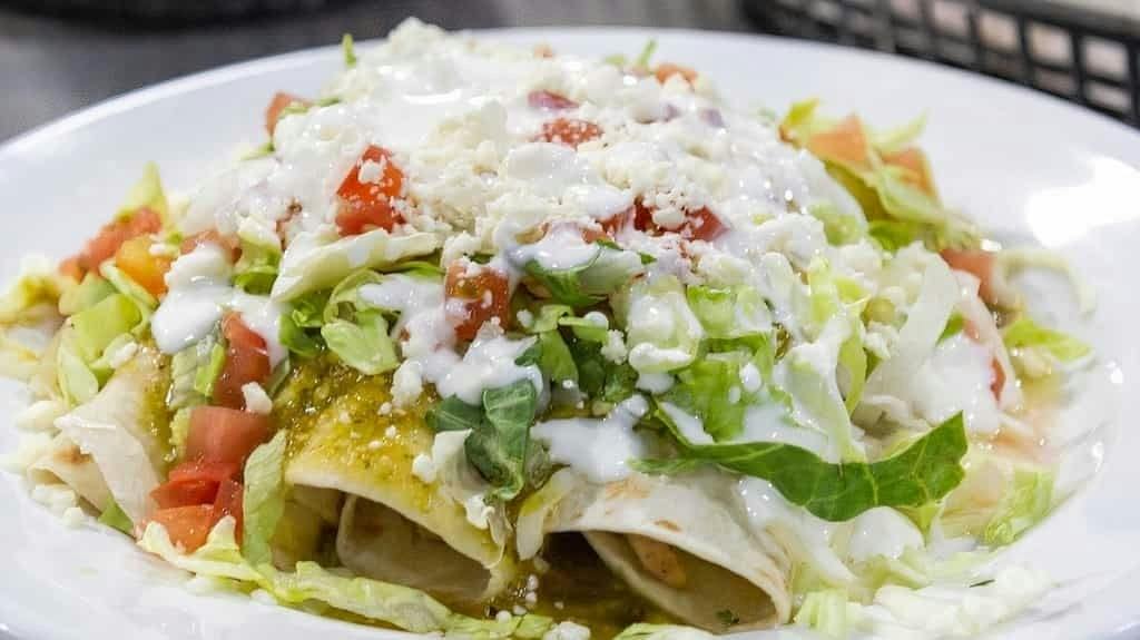 Steak Enchiladas from Silly Serrano Mexican Restaurant in Eau Claire, WI