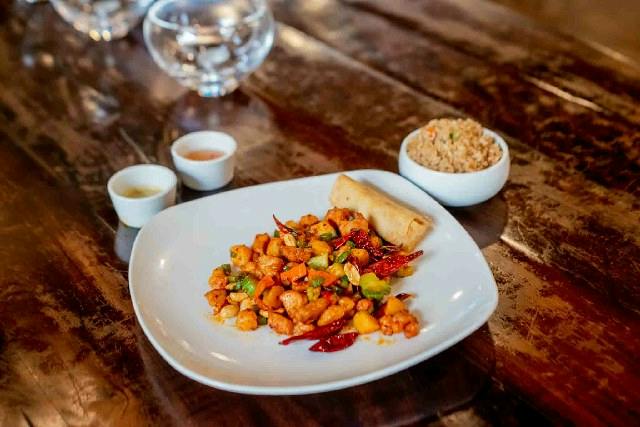 Hot Pepper Chicken from Evergreen Restaurant in Ann Arbor, MI