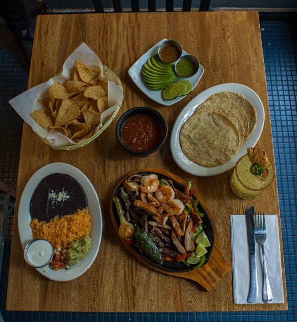 Trio Fajitas from Jalisco Cocina Mexicana in Madison, WI