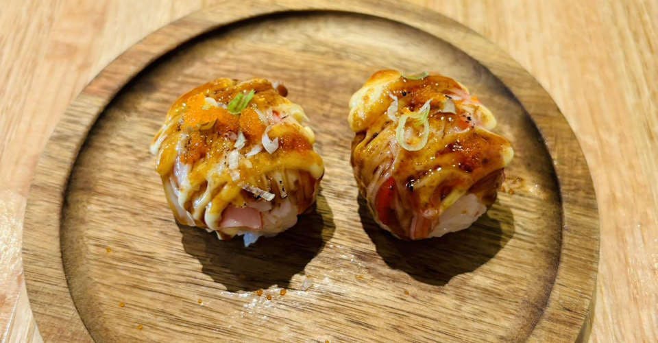 Seared Crabmeat Ball from Dodomi Sushi Rotary - N Sheridan Rd in Chicago, IL