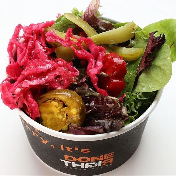 Salad from DoneRight Doner Kebab in Hoboken, NJ