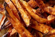 Sweet Potato Fries*** from All American BBQ in West Hills, CA