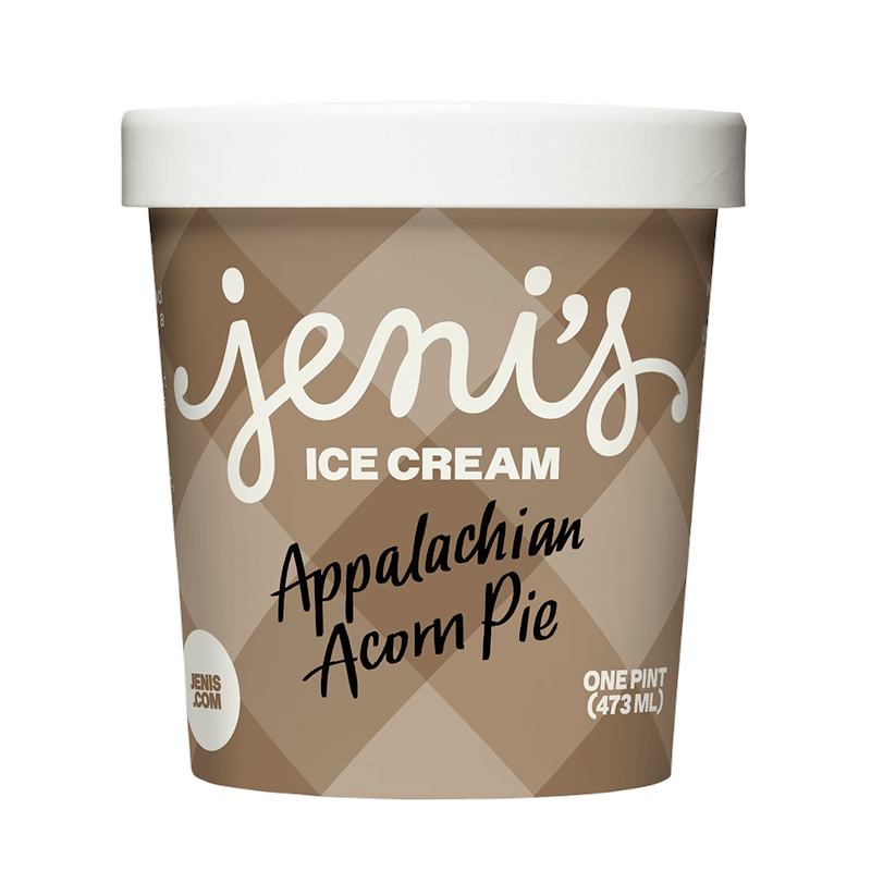 Appalachian Acorn Pie Ice Cream Pint from Jeni's Splendid Ice Creams - N Southport Ave in Chicago, IL