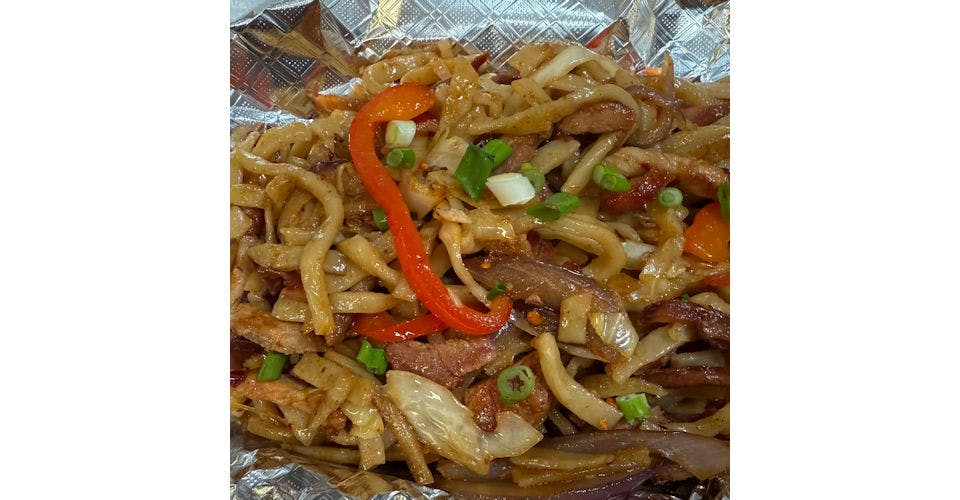 188. Spicy Roast Pork Stir-fried Noodles from Akari Sushi in Madison, WI