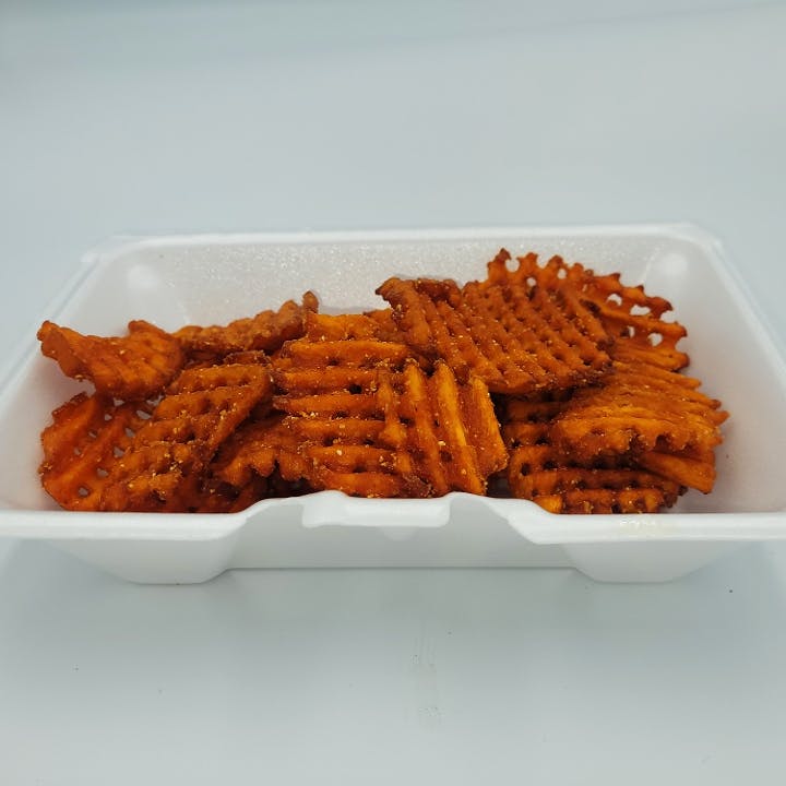 Sweet Potato Waffle Fries from Canyon Pizza in State College, PA