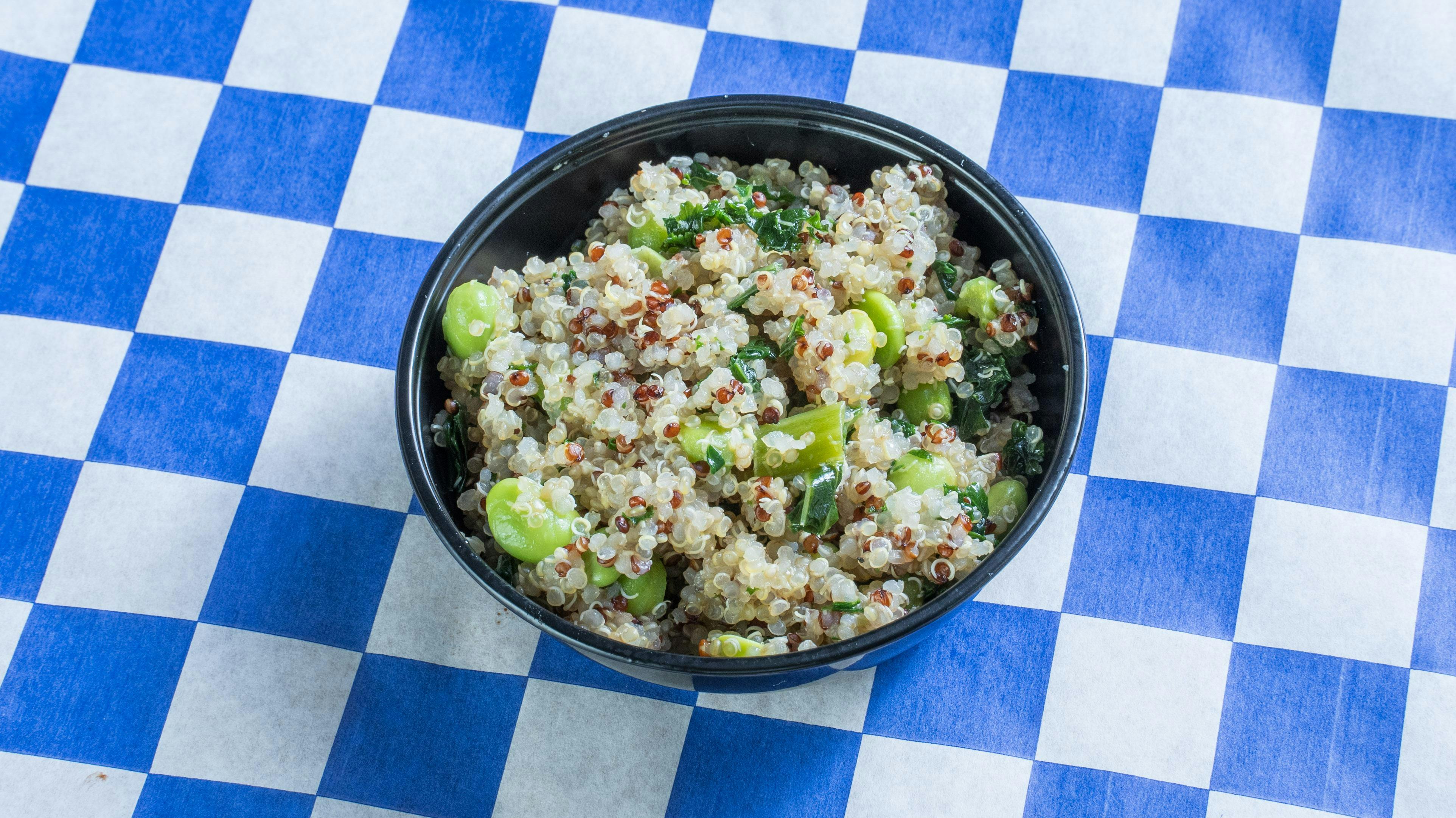 Side Quinoa Edamame Salad from Austin Chicken Sandwich - Burnet Rd in Austin, TX