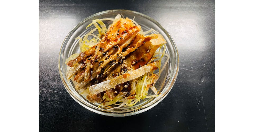 Salmon Skin Salad from Sake Sushi Japanese Restaurant in Madison, WI