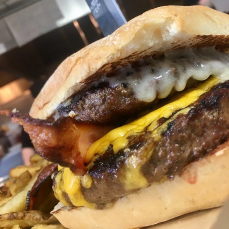 Parker Pounder from Parker John's BBQ & Pizza - Green Bay in Green Bay, WI