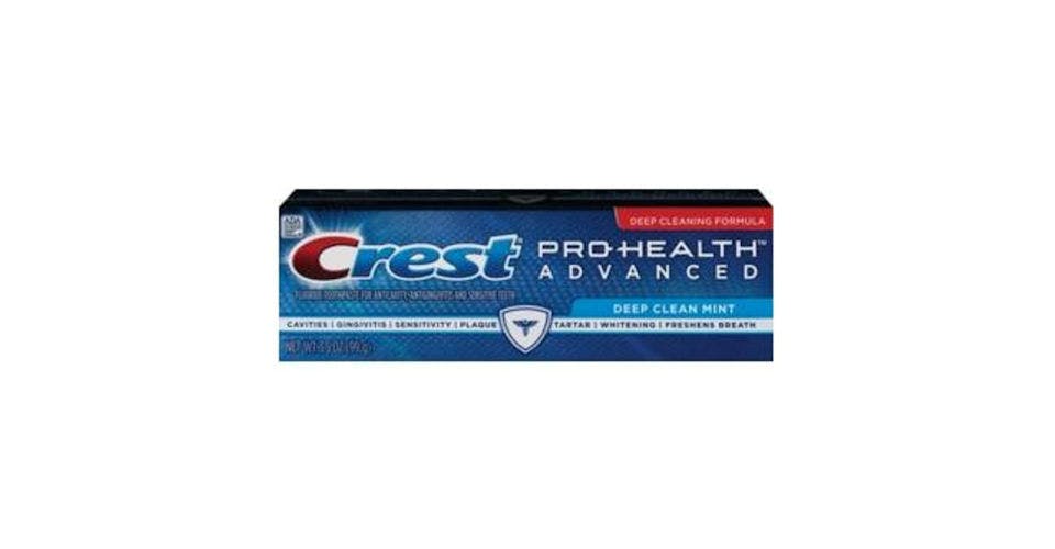 Crest Pro-Health Advanced Deep Clean Mint Toothpaste (3.5 oz) from CVS - W Wisconsin Ave in Appleton, WI