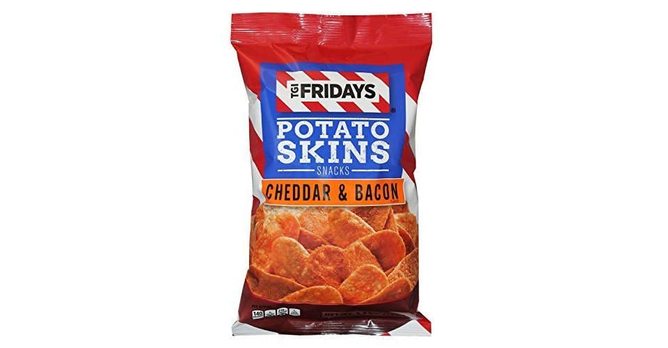 TGI Fridays Potato Skins Cheddar & Bacon, 3 oz. from Mobil - S 76th St in West Allis, WI