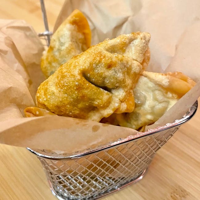Fried Gyoza from CinKuni in San Diego, CA