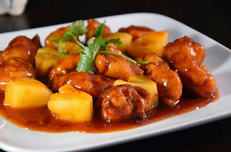 Thai Glazed Chicken from Thai Kitchen in Ames, IA