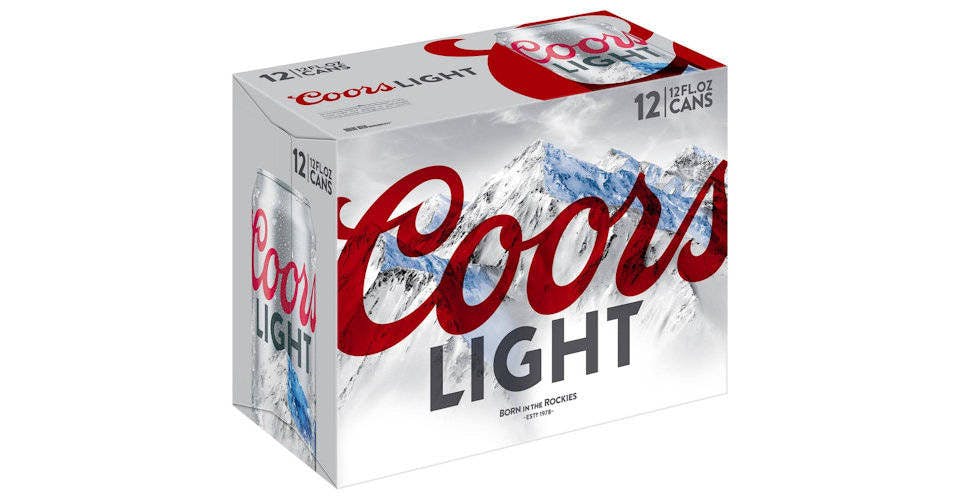 Coors Light: 12 Pack, 12 oz. Cans from Five Corners Liquor & Wine in Cedar Falls, IA