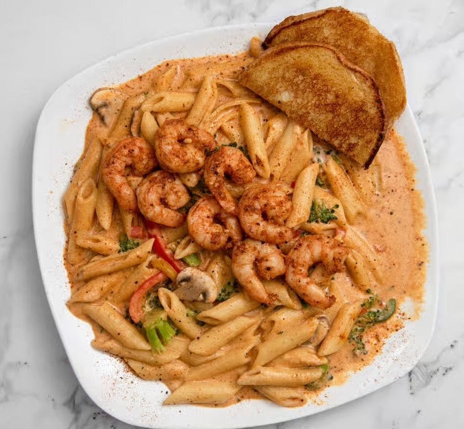 Shrimp Alfredo from The Legacy Lounge - Milner Dr in Greensboro, NC