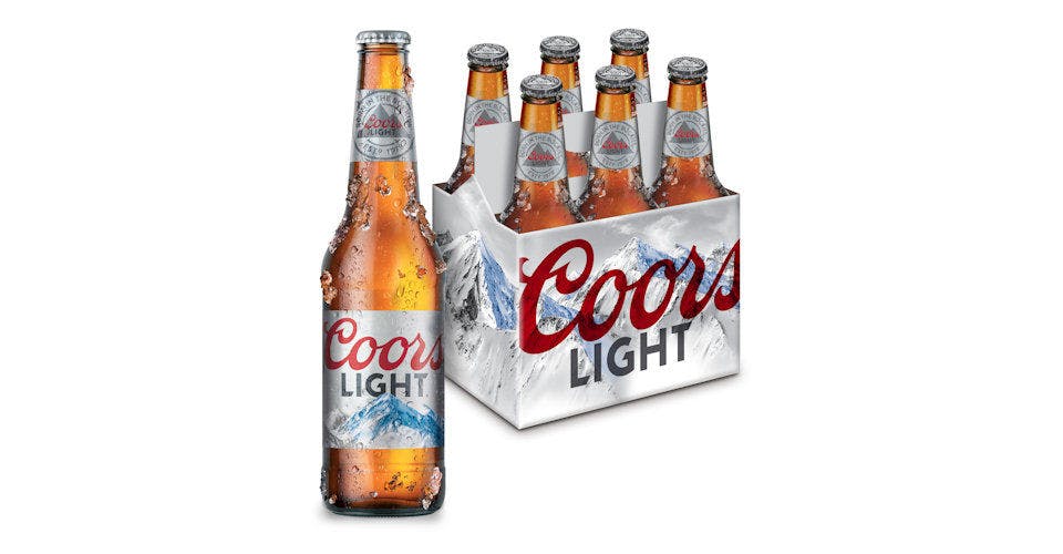 Coors Light: 6 Pack, 12 oz. Bottles from Five Corners Liquor & Wine in Cedar Falls, IA