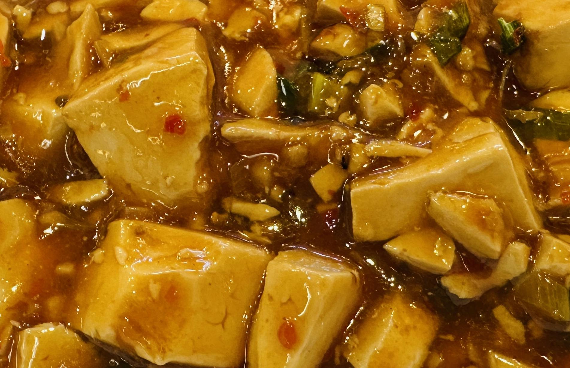 Mapo Tofu (veg) from Dim Sum King in Sunnyvale, CA