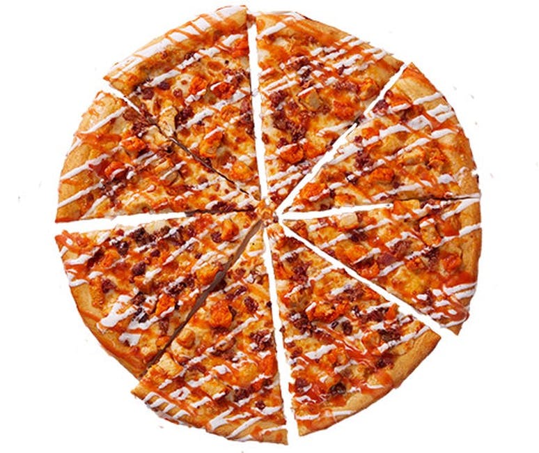 Buffalo Chicken Topper Pizza from Toppers Pizza: Milwaukee Eastside in Milwaukee, WI