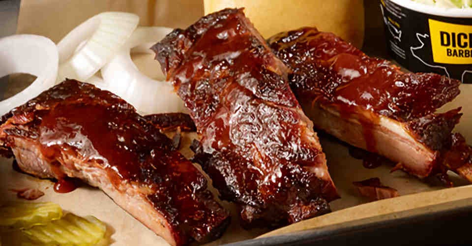 Pork Ribs from Dickey's Barbecue Pit: Dallas Forest Ln (TX-0008) in Dallas, TX