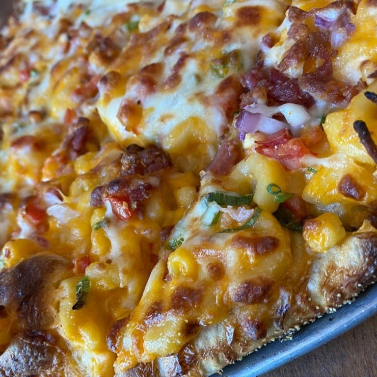 12" Loaded Mac & Cheese from Parker John's BBQ & Pizza - Green Bay in Green Bay, WI
