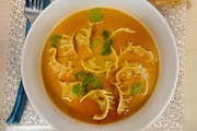Jhol Chicken Momo from Cumin Fresh Indian Kitchen in Grand Haven, MI