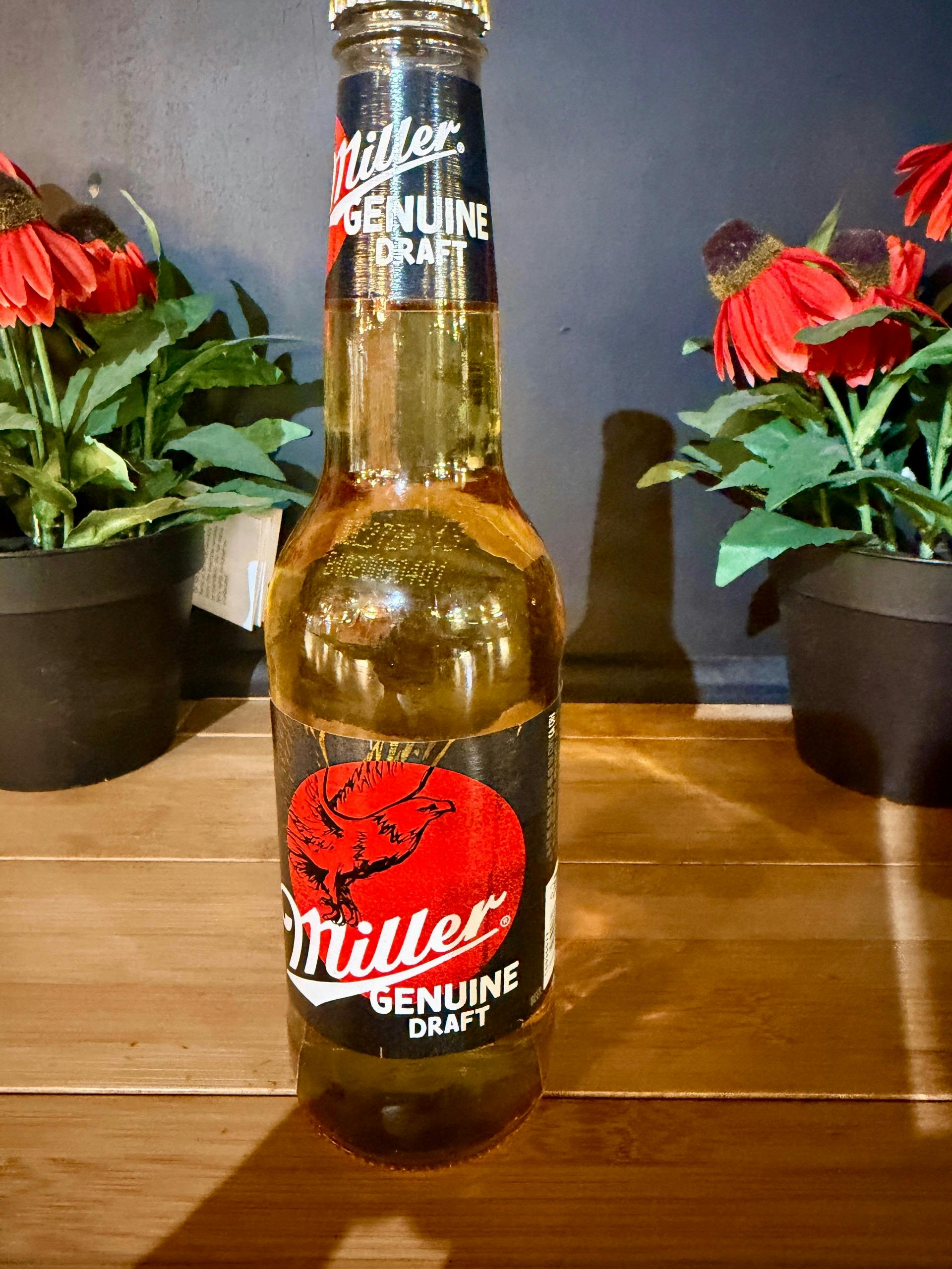 MILLER GENUINE DRAFT from Justveggiez in Madison, WI