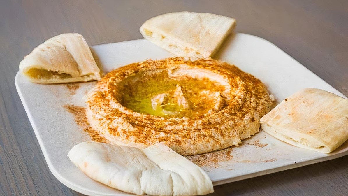 Hummus (Vegan, GF) from Olive Mediterranean Grill in Chicago, IL
