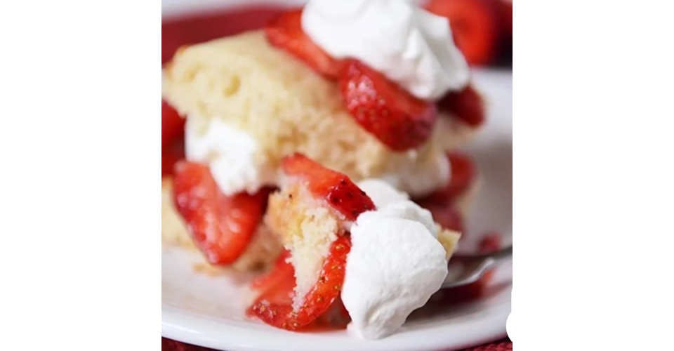 House-Made ShortCake from JustVeggiez in Madison, WI