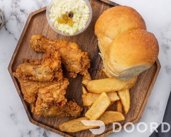 2 Pieces Chicken Combo from Donahoo's Golden Chicken in Pomona, CA