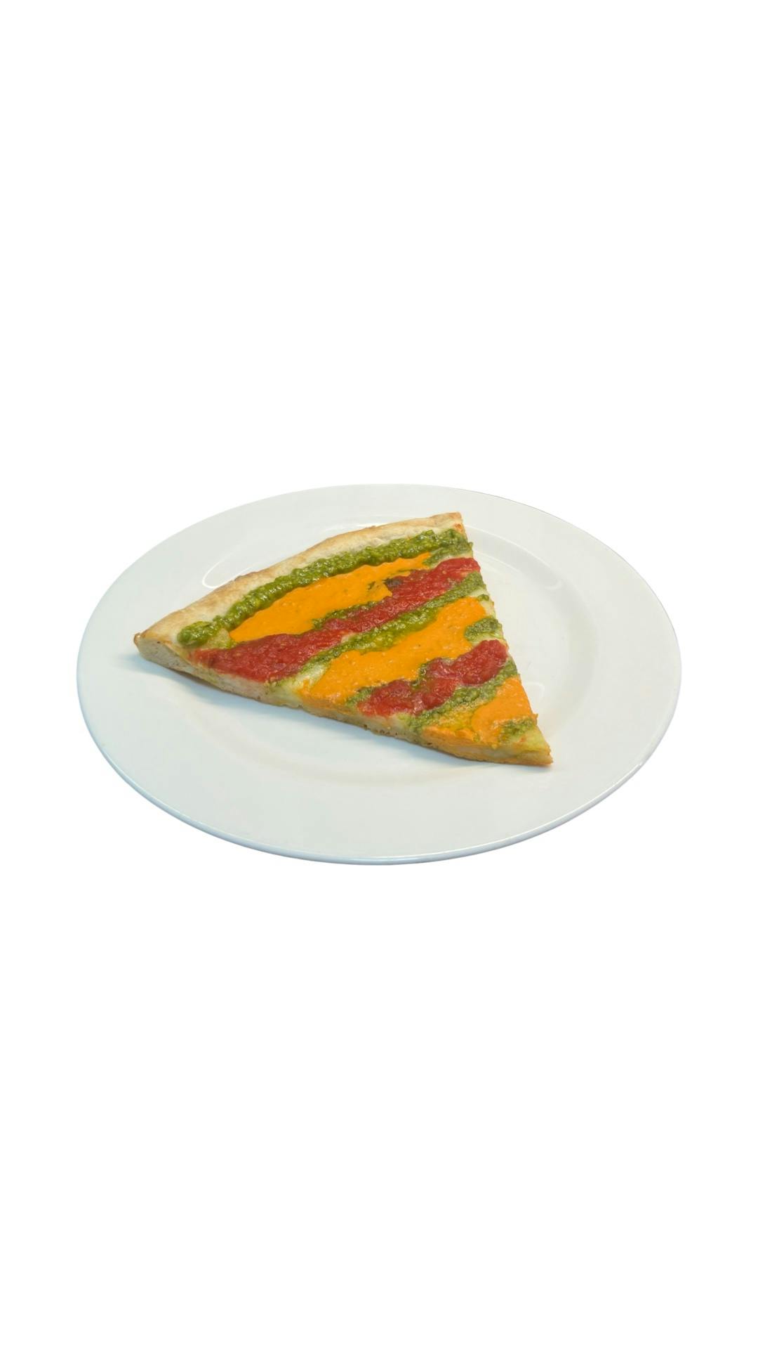 Tri-Color Slice from Mario's Pizzeria in Seaford, NY