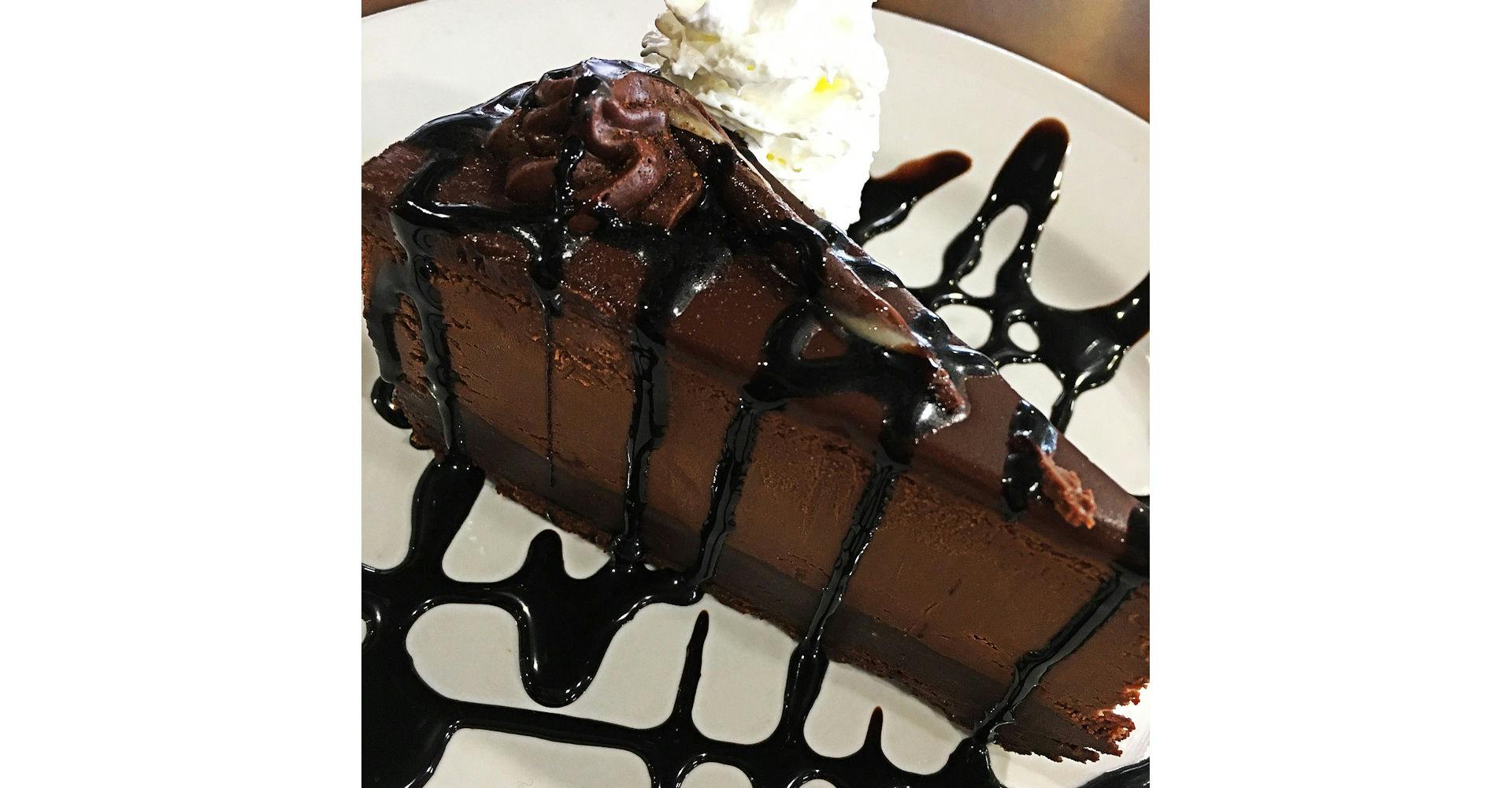 Death by Chocolate Cake from Silly Serrano Mexican Restaurant in Eau Claire, WI