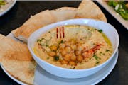 Hummus from Flames Mediterranean Bar & Grill - Melbourne in Melbourne, FL