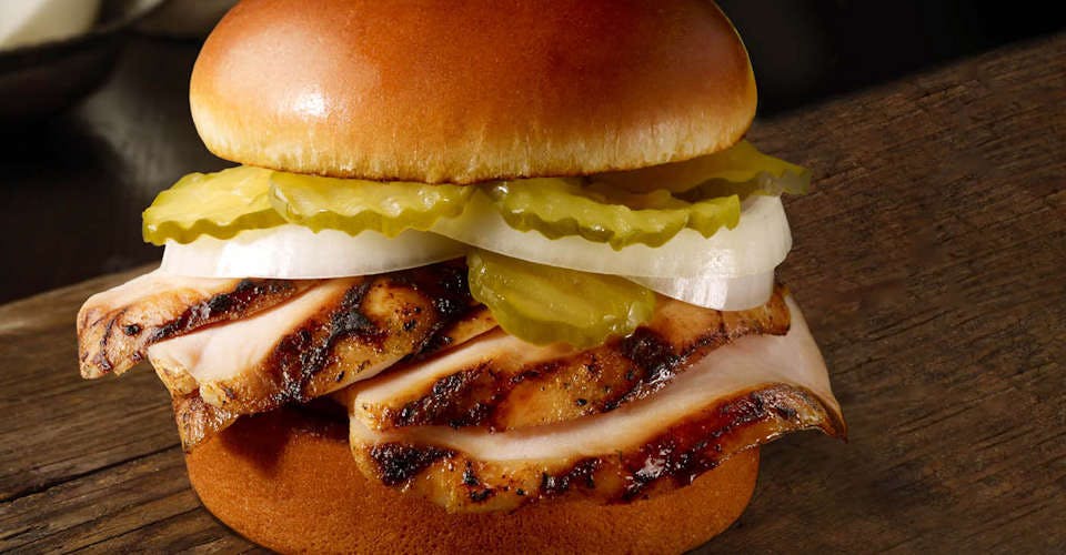 Chicken Breast Classic Sandwich from Dickey's Barbecue Pit: Dallas Forest Ln (TX-0008) in Dallas, TX