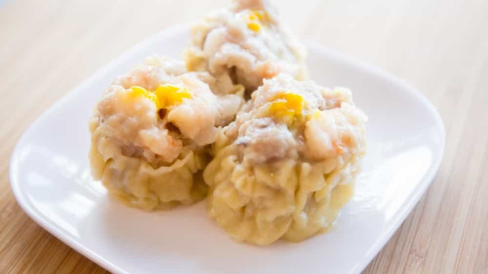 3 Pieces Shrimp & Pork Dumpling (Siu Mai) from Dim Sum King in Sunnyvale, CA