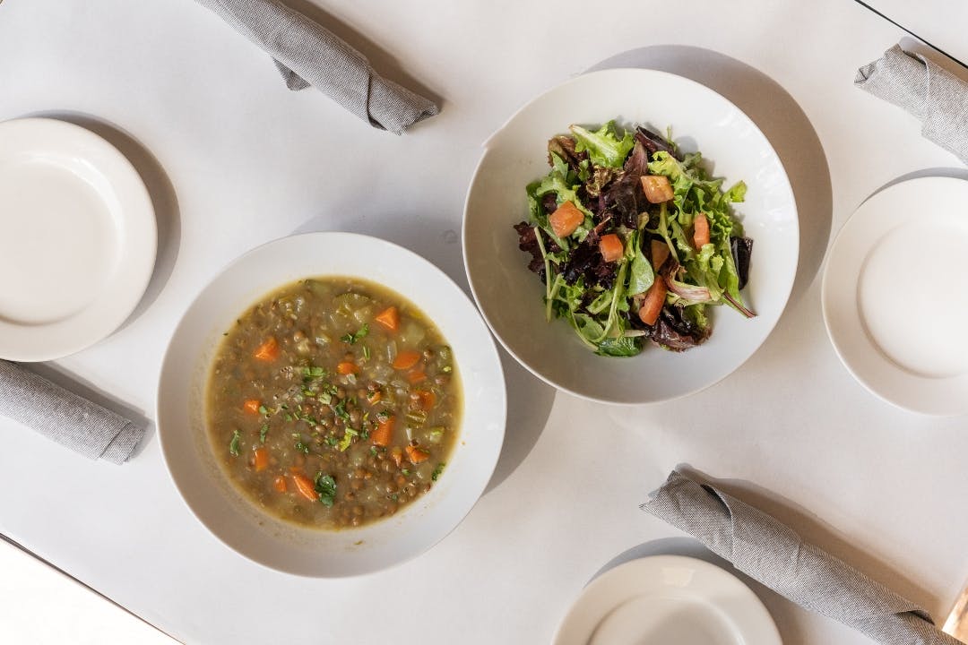 Soup And Salad. from Ritrovo Playa Vista in Los Angeles, CA