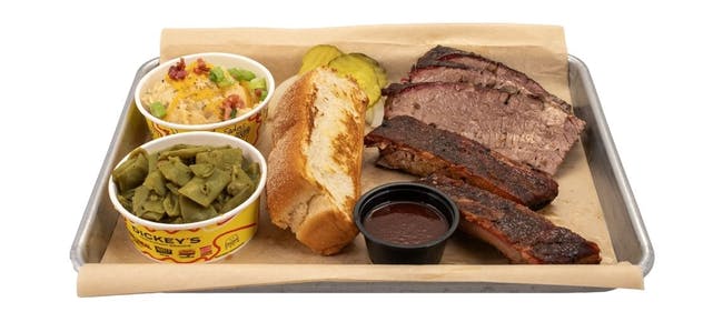 2 Meat Plate from Dickey's Barbecue Pit - Irving Blvd in Dallas, TX