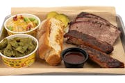 2 Meat Plate from Dickey's Barbecue Pit: Nederland (TX-1205) in Nederland, TX