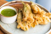 Stuffed Squash Blossom from Madre - West Hollywood in Los Angeles, CA