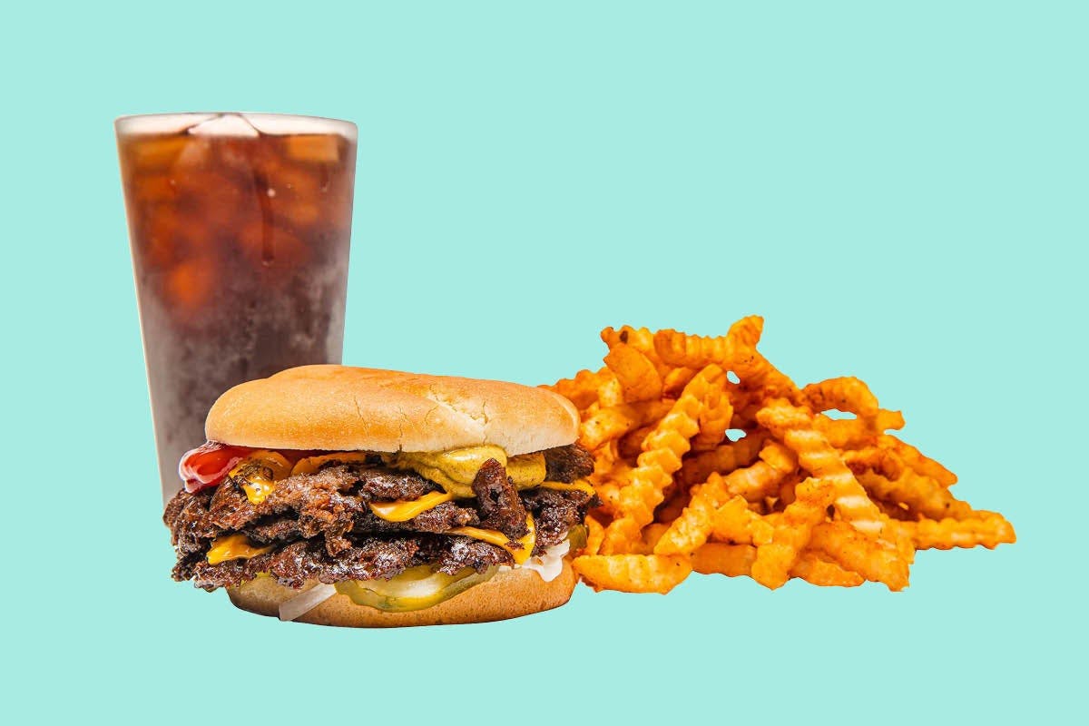 Beast Style Burger Combo from MrBeast Burger - Fredericksburg Rd in San Antonio, TX