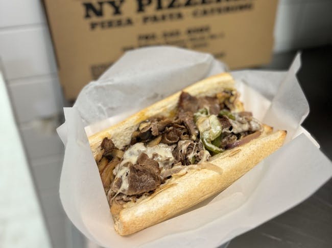 Philly Cheese Steak Sub from Rocco's NY Pizza and Pasta - Village Center Cir in Las Vegas, NV