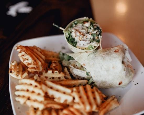 Chicken Caesar wrap from Inga's Alpine Tavern in Denver, CO