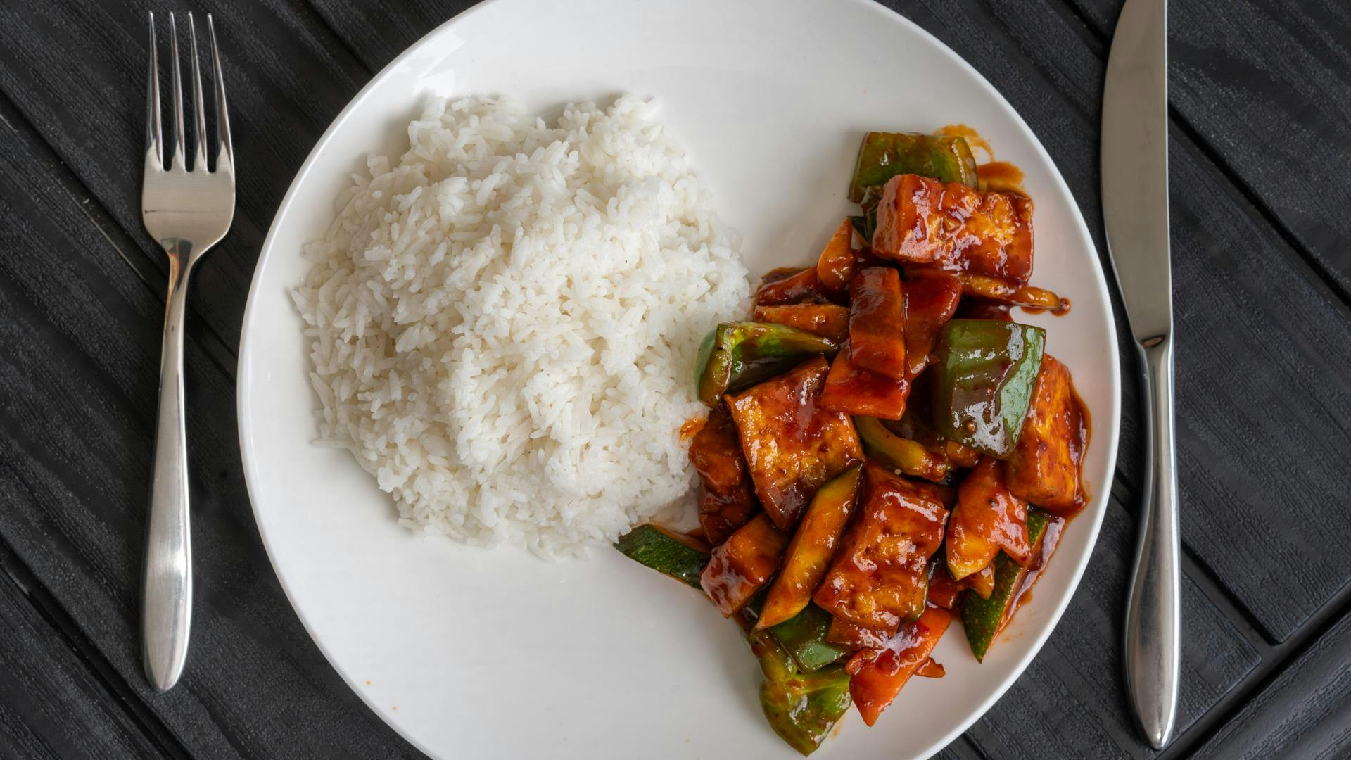 Kung Pao Crispy Tofu from General Tso's Restaurant & Catering - Dunwoody in Dunwoody, GA